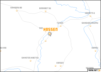 map of Hassen