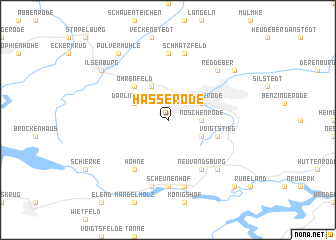 map of Hasserode