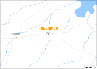 map of Hassi Amor