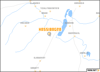 map of Hassi Bagra