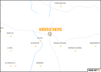 map of Hassi Chems