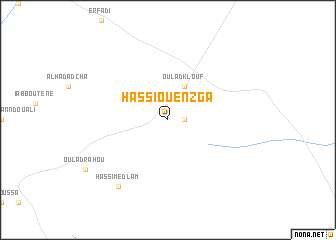 map of Hassi Ouenzga