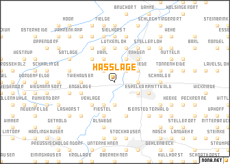 map of Haßlage