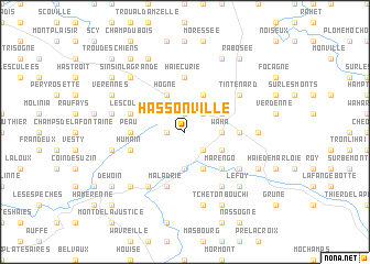 map of Hassonville