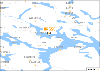 map of Hassö