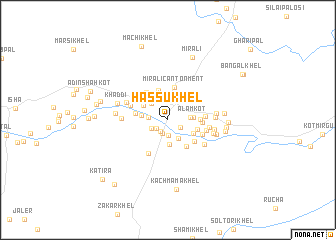 map of Hassu Khel