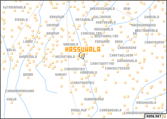 map of Hassūwāla