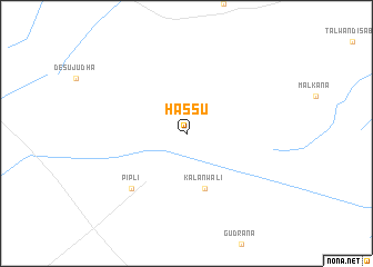 map of Hassu