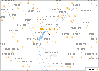 map of Hastalla