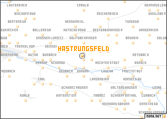 map of Hastrungsfeld