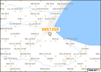 map of Hastrup