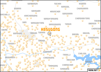 map of Hasu-dong