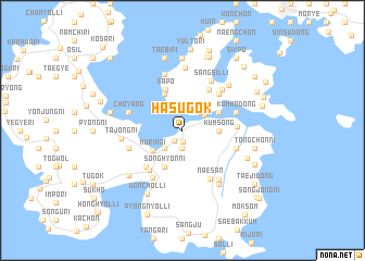 map of Hasugok