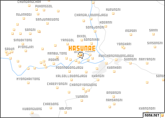 map of Hasunae