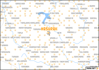 map of Hasurak