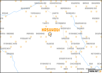 map of Hasuwodi