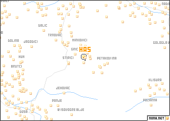 map of Has