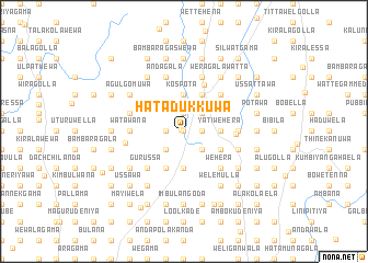 map of Hatadukkuwa