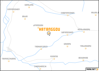 map of Hatanggou