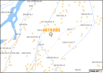 map of Hatārān