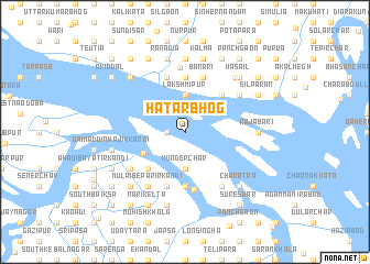 map of Hātārbhog
