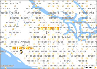 map of Hātarpāra