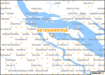 map of Hātāsh Haripur