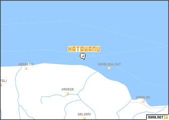 map of Hata Wanu