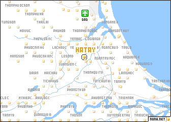 map of Hà Tây