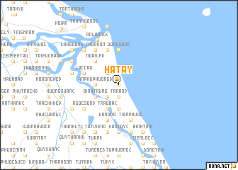 map of Hà Tây