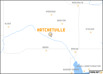 map of Hatchetville