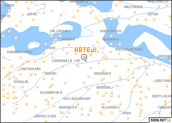 map of Hateji