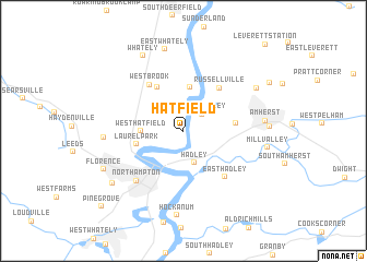 map of Hatfield