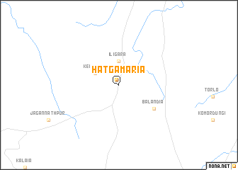 map of Hāt Gāmāria