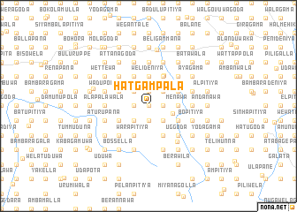 map of Hatgampala
