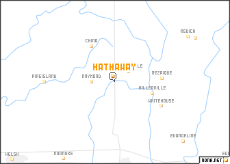 map of Hathaway