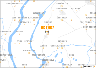 map of Hatház