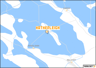 map of Hatherleigh