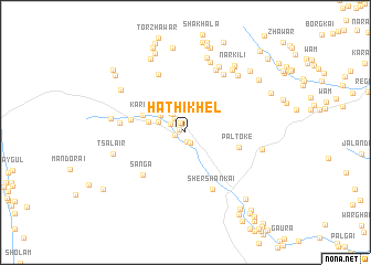 map of Hathi Khel