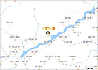 map of Hathin