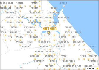 map of Hạ Thôn