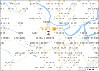 map of Ha Thôn