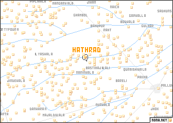 map of Hathrād