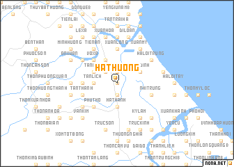 map of Hà Thượng