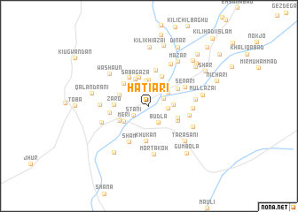 map of Hatiāri