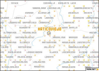 map of Hatico Viejo