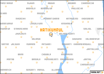 map of Hātīkumrul