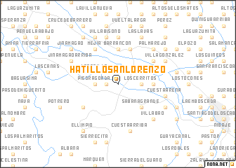 map of Hatillo San Lorenzo