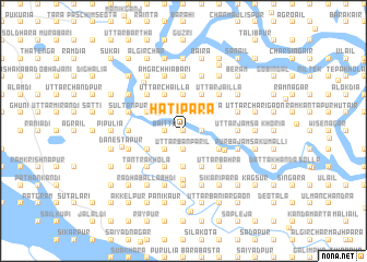 map of Hātipāra