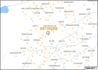 map of Hatīpura